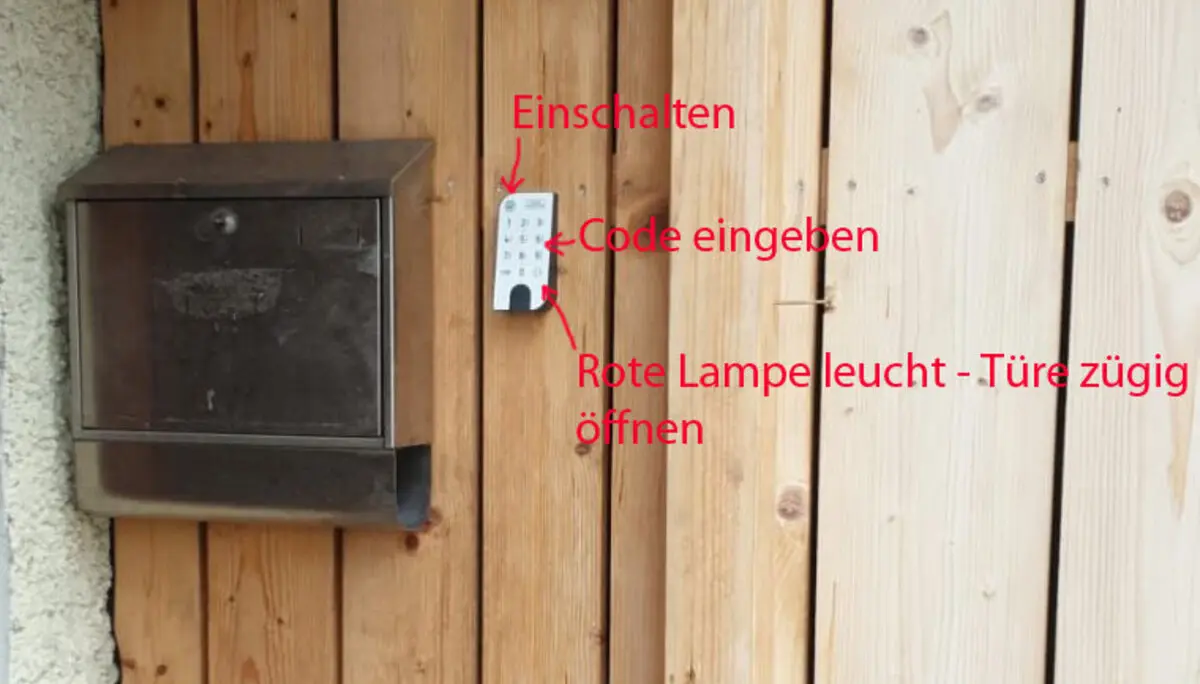 Türe öffnen | © DAV-Gangkofen