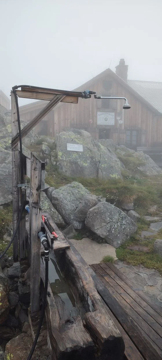 © (DAV Gangkofen) Freiluft-Badezimmer