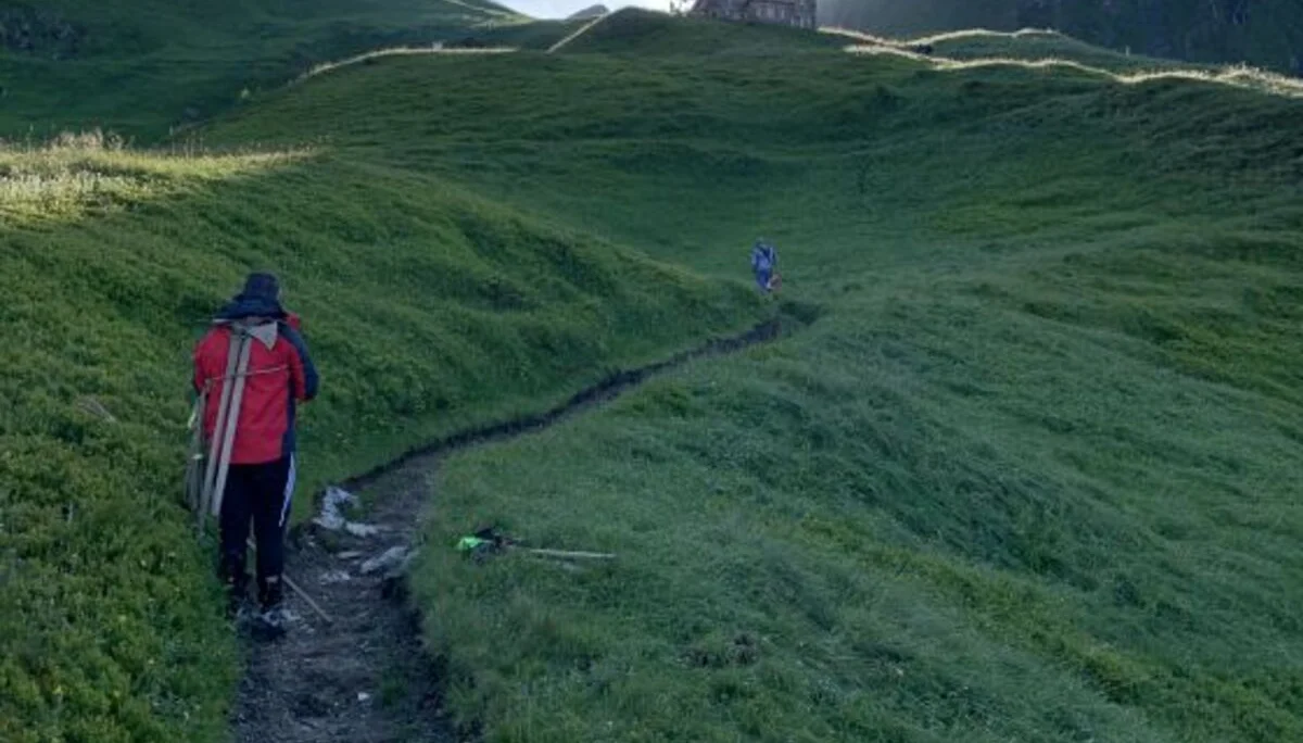 © (DAV Gangkofen) Sonnenuntergang bei der Gleiwitzer Hütte