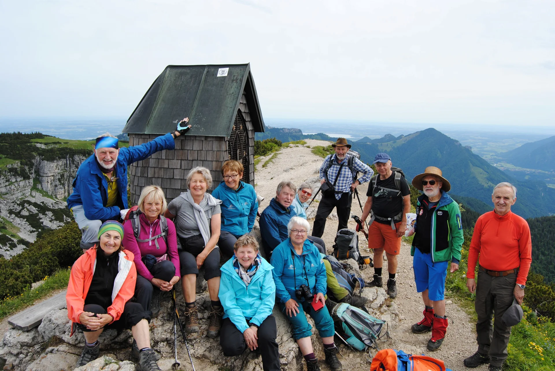 © (DAV Gangkofen) Auf dem Geigelstein