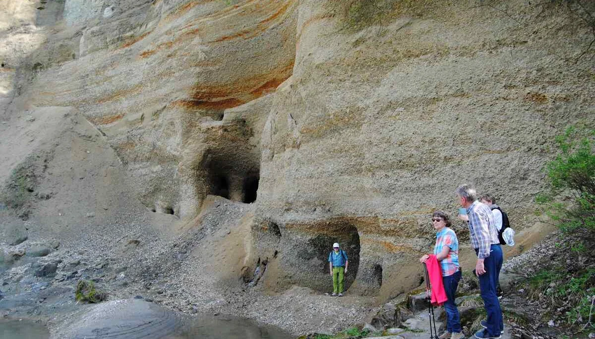 © DAV Gangkofen Steilwand am österreichischen Salzachufer