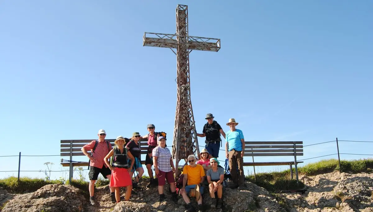 © (DAV Gangkofen) Gipfel Hochgrat 1834 m