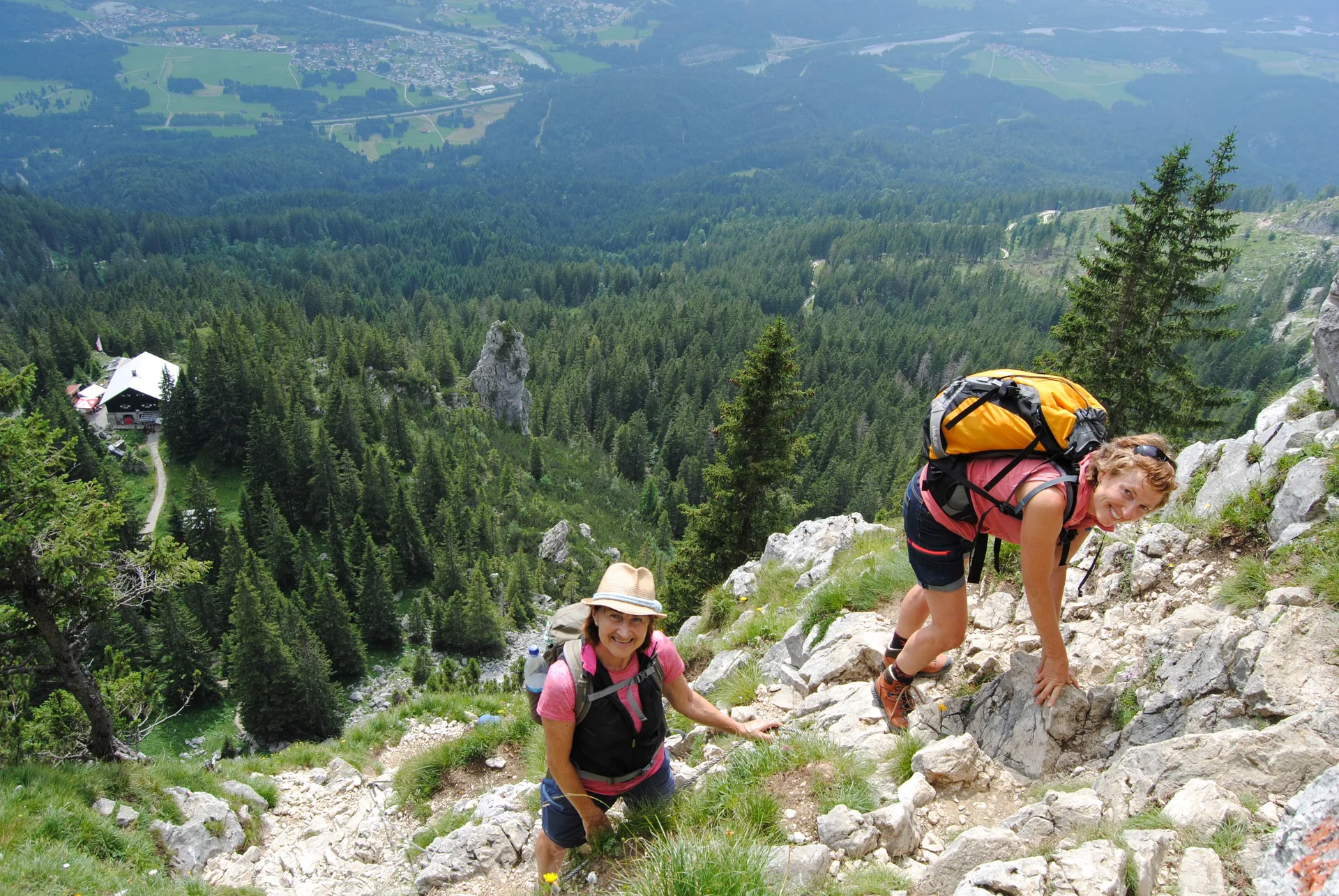 © (DAV Gangkofen) Säulinghaus von oben
