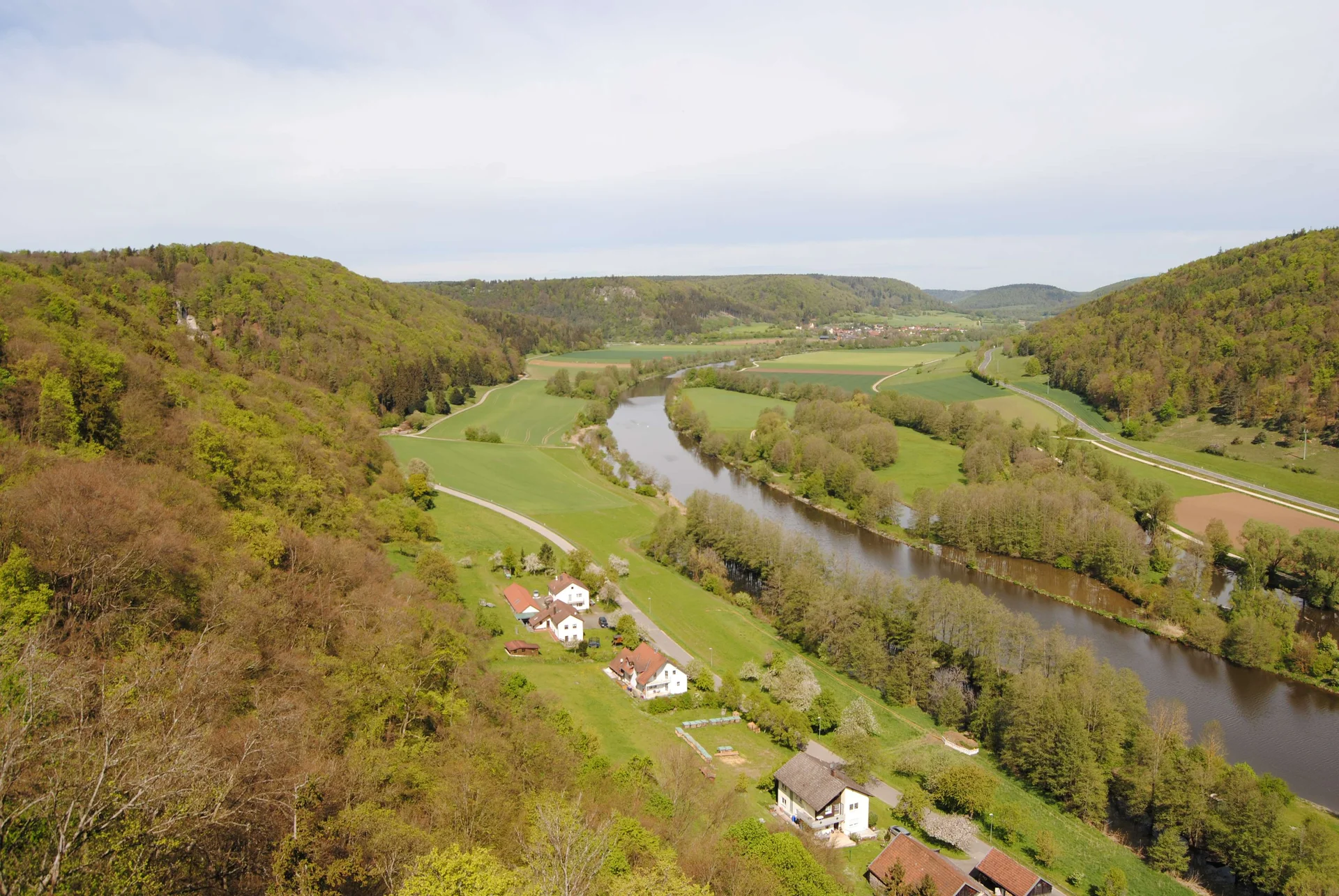 © DAV Gangkofen Blick über das Altmühltal mit RMD-Kanal