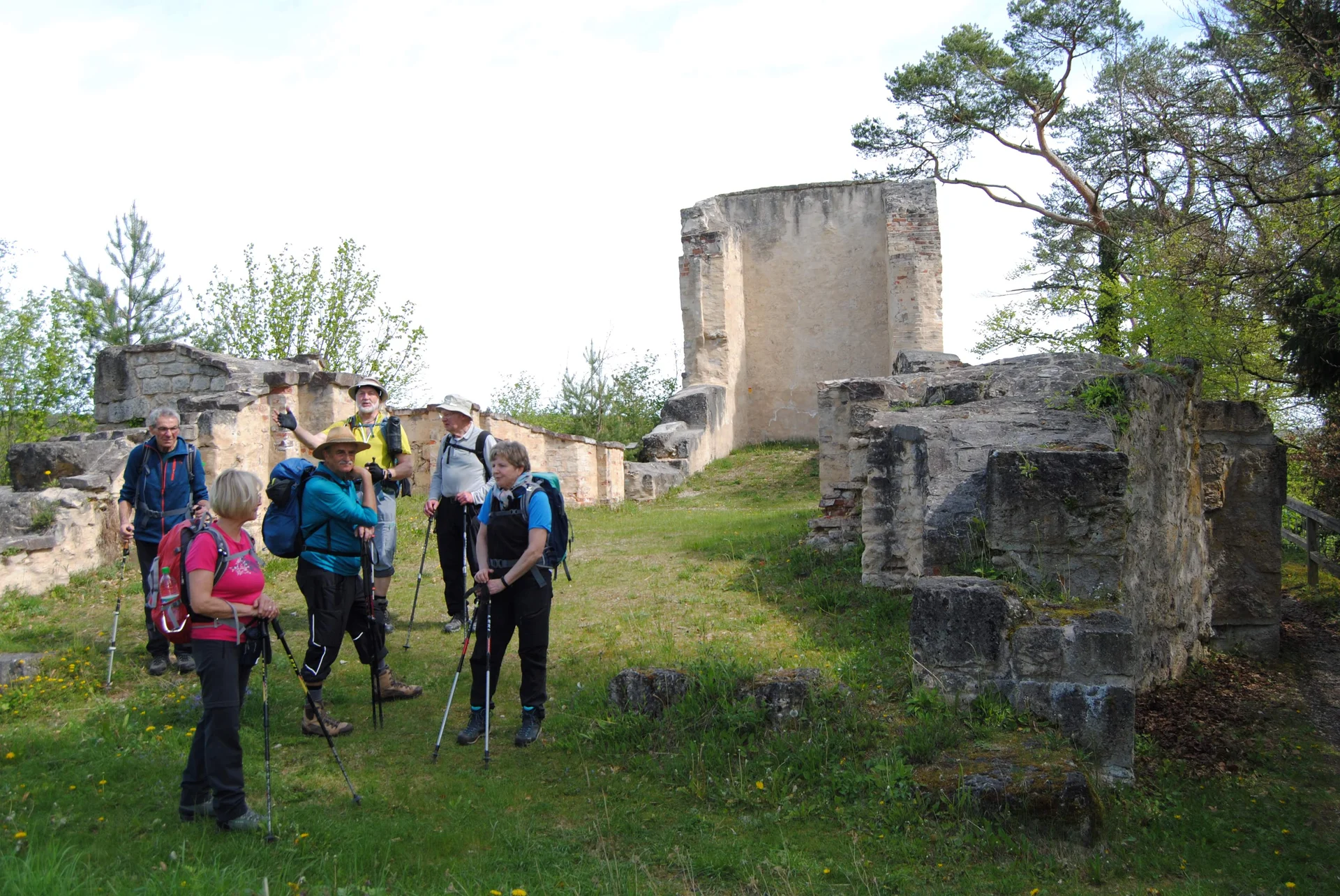 © DAV Gangkofen Burgruine Oberggersberg