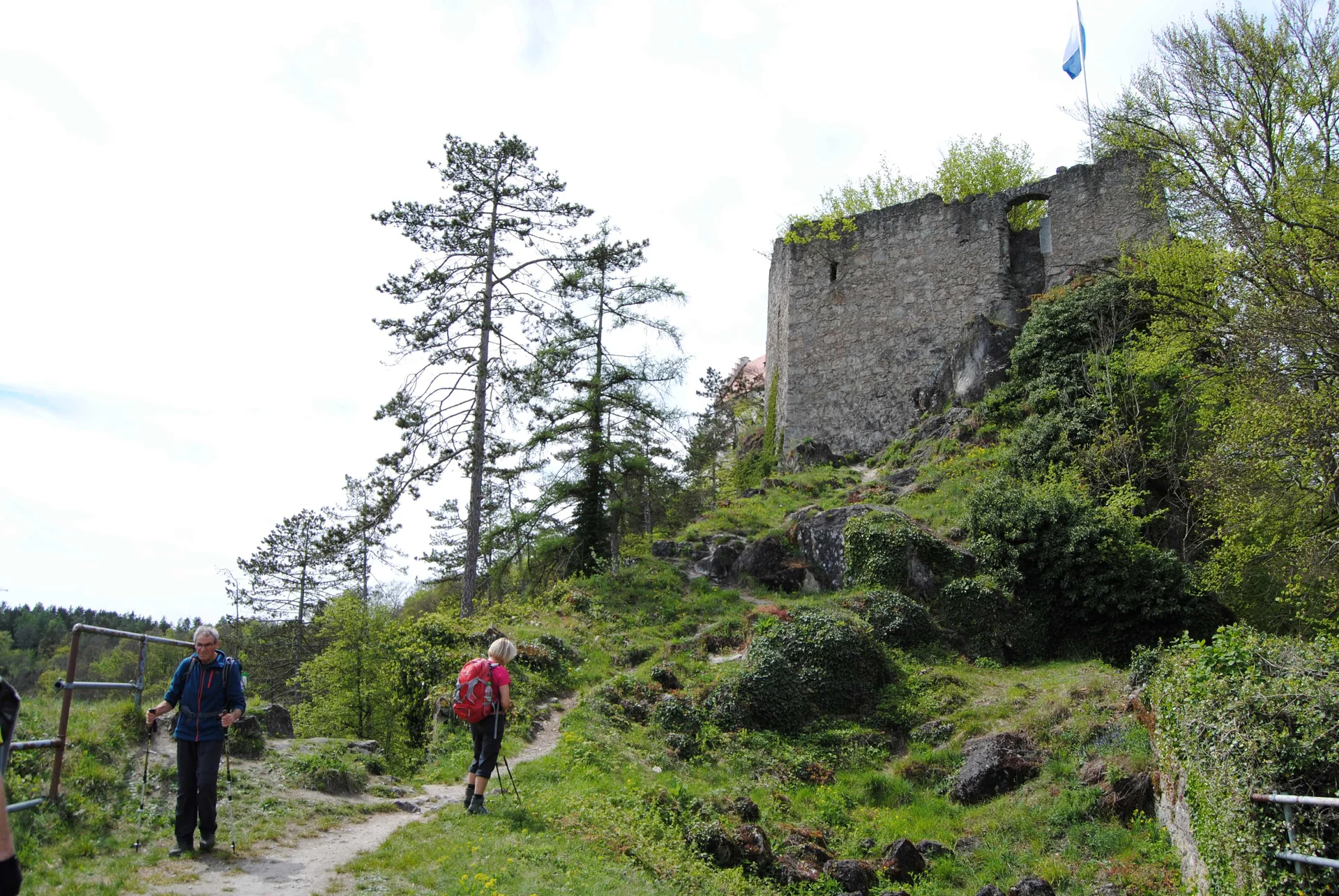 © DAV Gangkofen Burgruine Rabenstein 