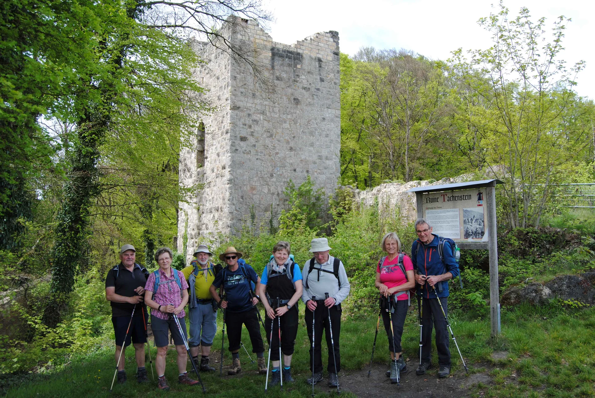 © DAV Gangkofen Burgruine Tauchenstein  (13. Jahrhundert)