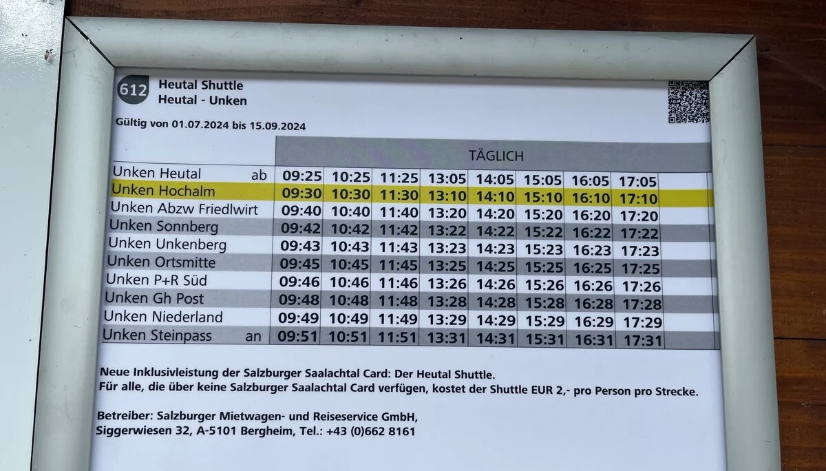 © (DAV Gangkofen) Bus fährt pünktlich!!!