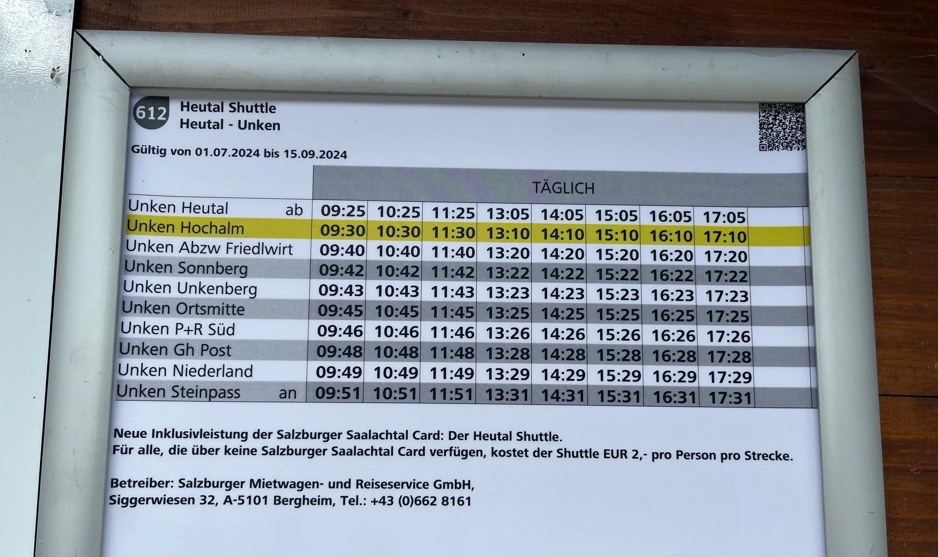 © (DAV Gangkofen) Bus fährt pünktlich!!!