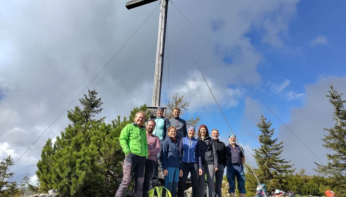 © DAV Gangkofen: Auf dem Gipfel der Rudersburg