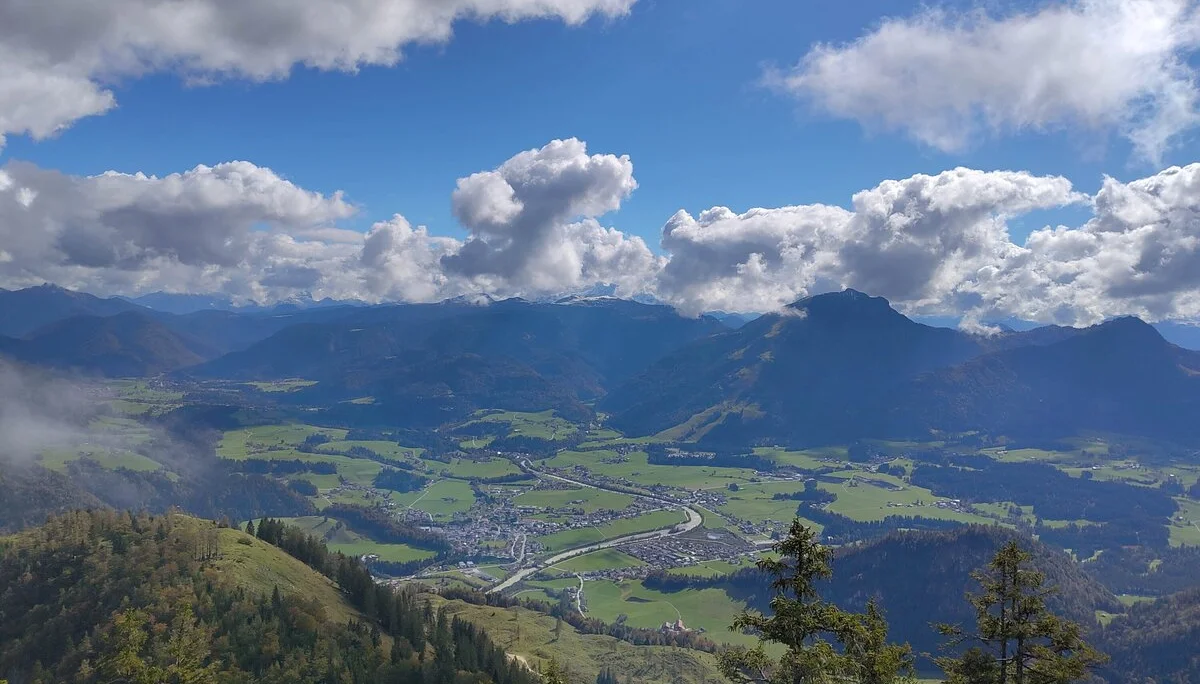 © DAV Gangkofen: Ausblick von der Rudersburg