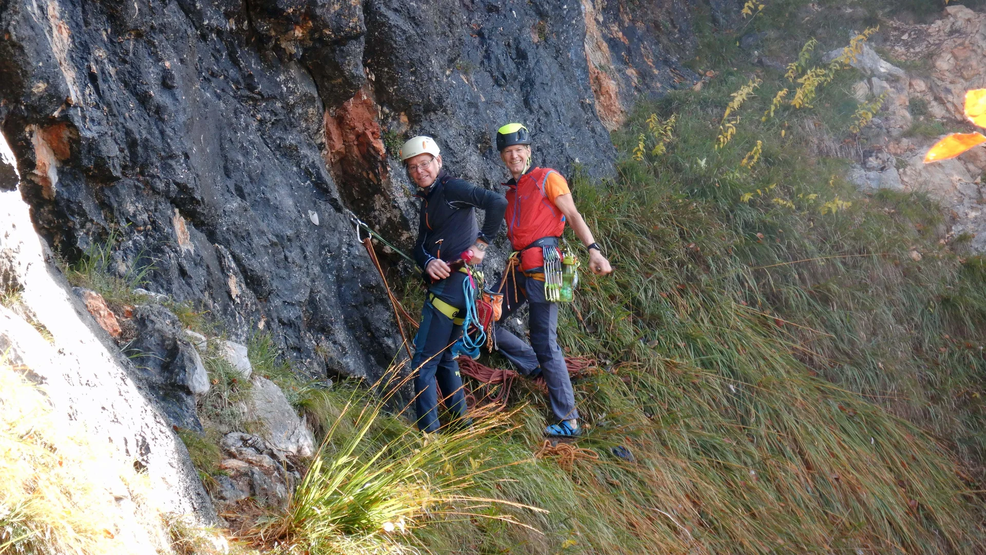 © (DAV-Gangkofen) Rauer-Rabe-Einstieg