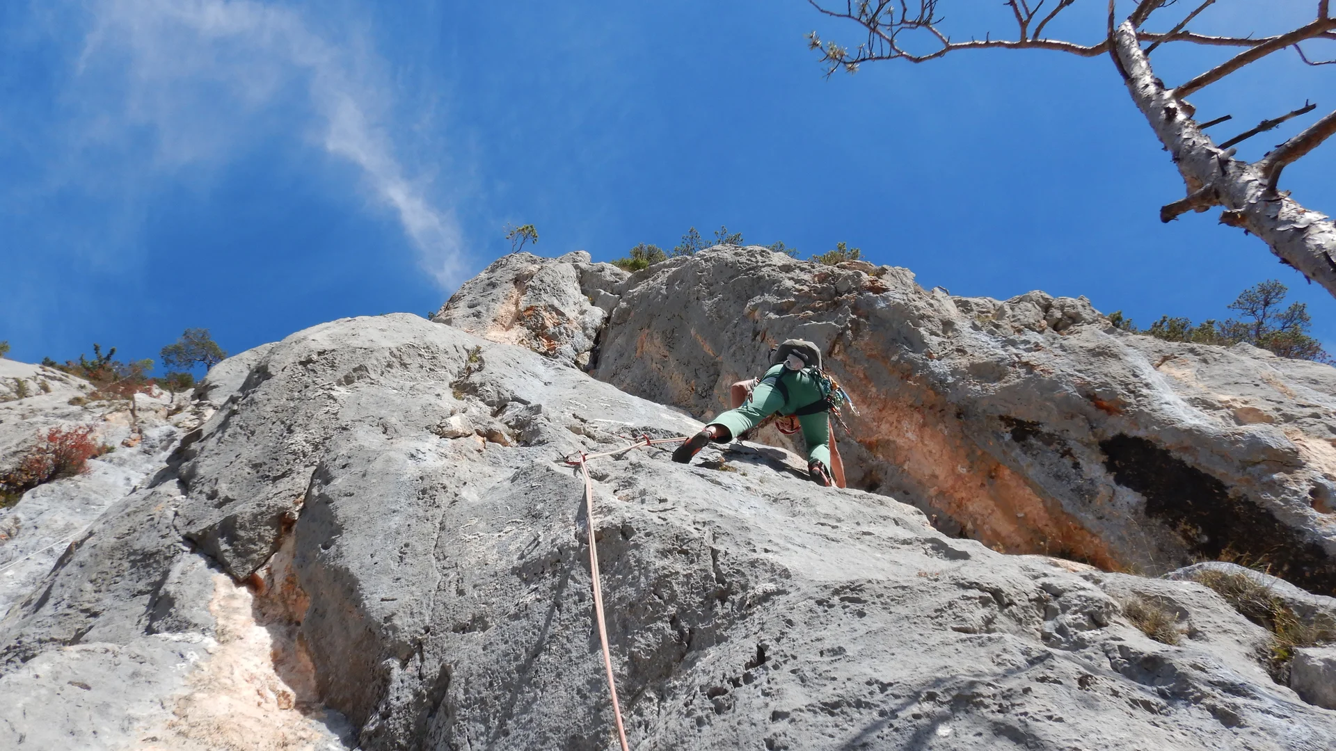 © (DAV-Gangkofen) Via-Stela-Max-Schlüsselstelle