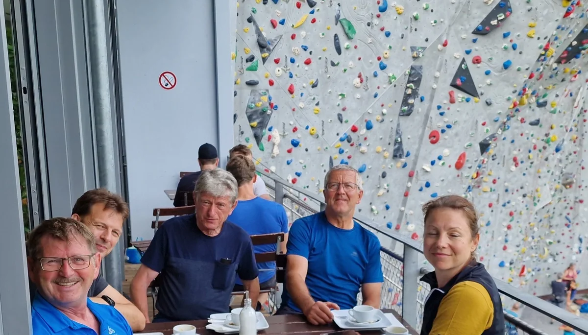 © Kaffeepause in der Thalkirchner Kletterhalle