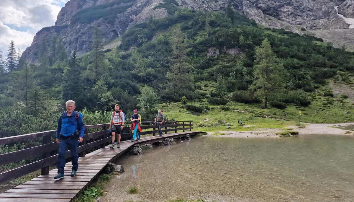 © Abzweig am Seebensee Richtung Hoher Gang