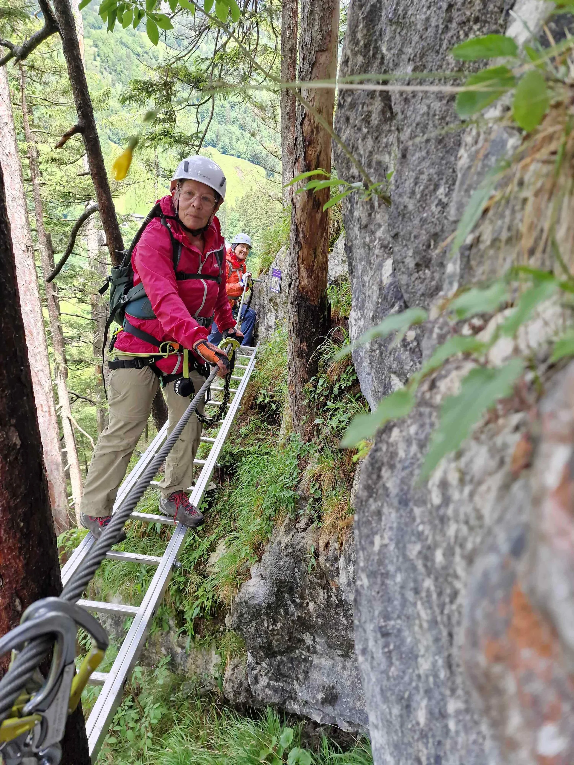 © (Martin Götz) Auf der Leiterbrücke