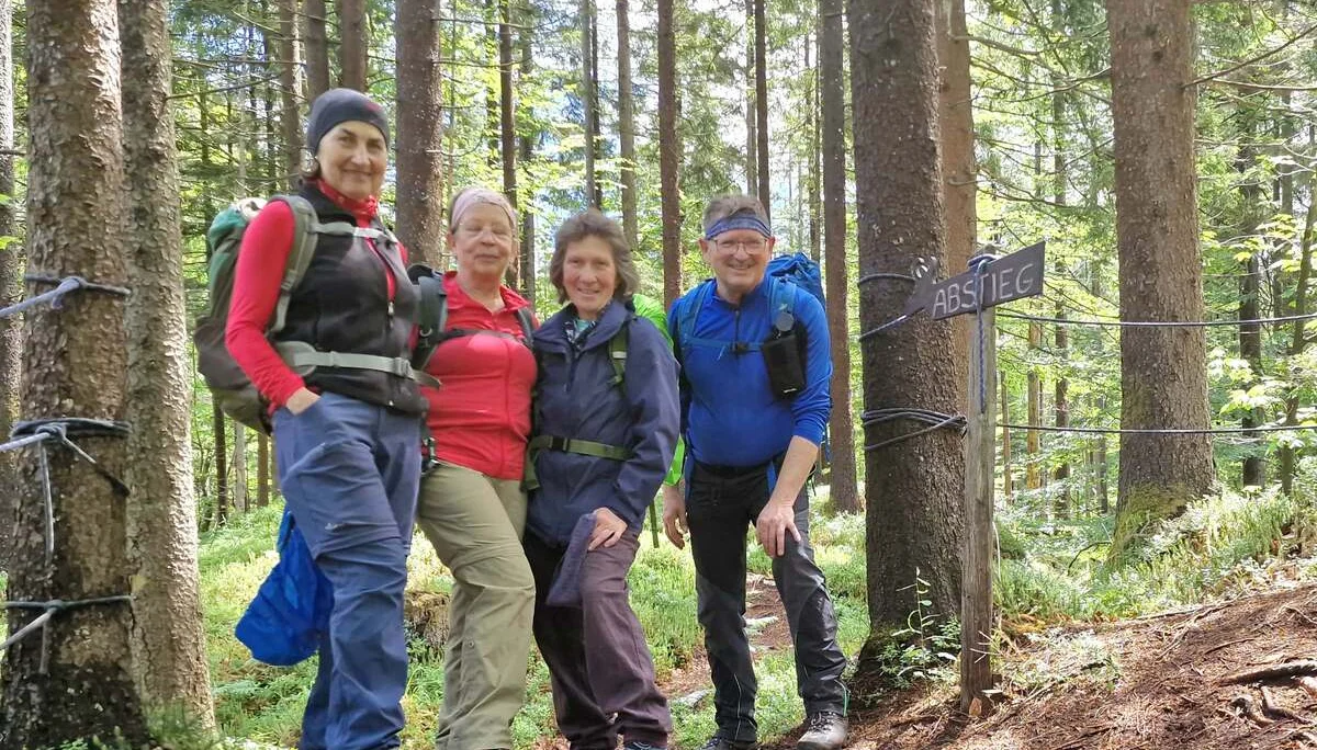 © (Martin Götz) Am Ende des Klettersteigs