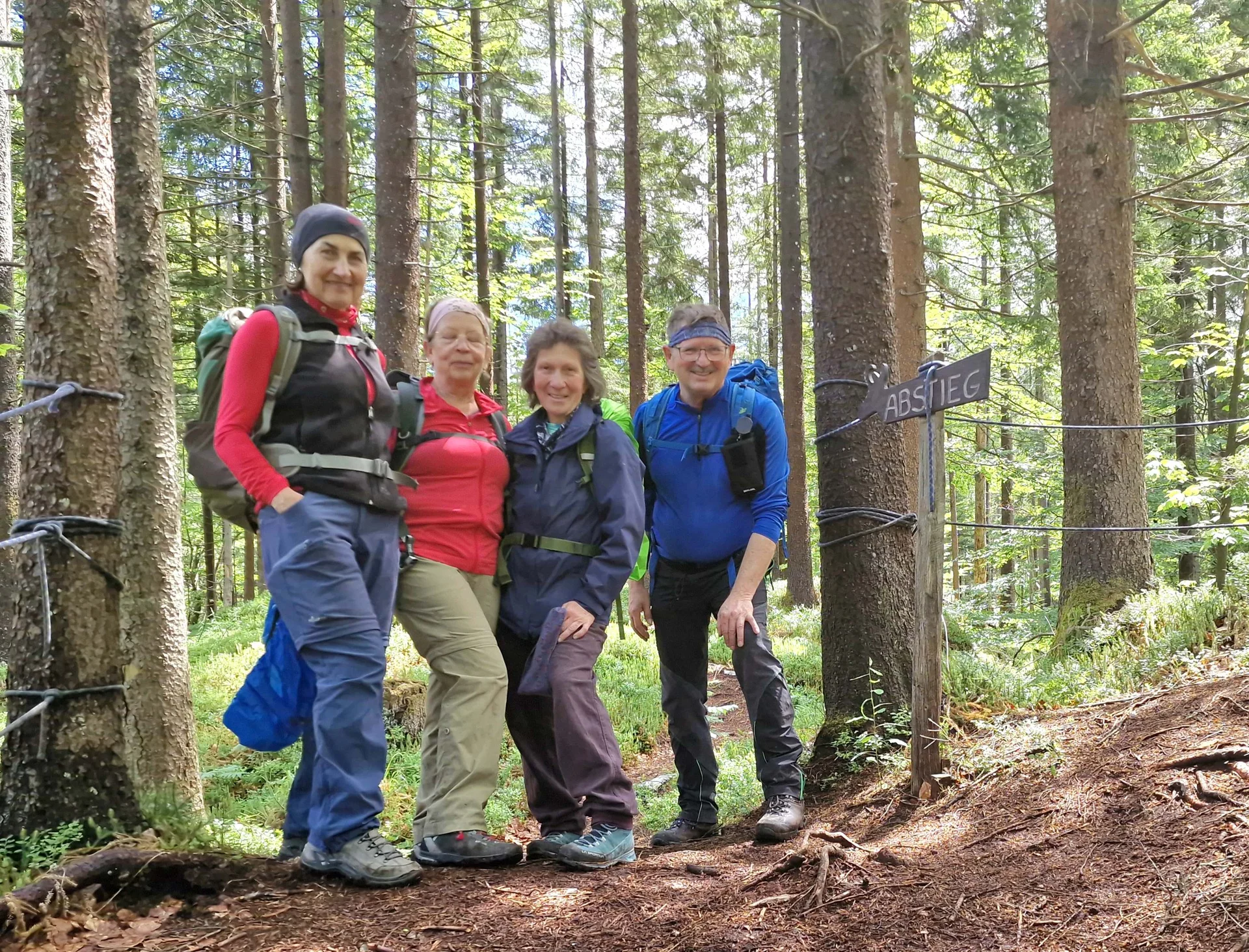 © (Martin Götz) Am Ende des Klettersteigs