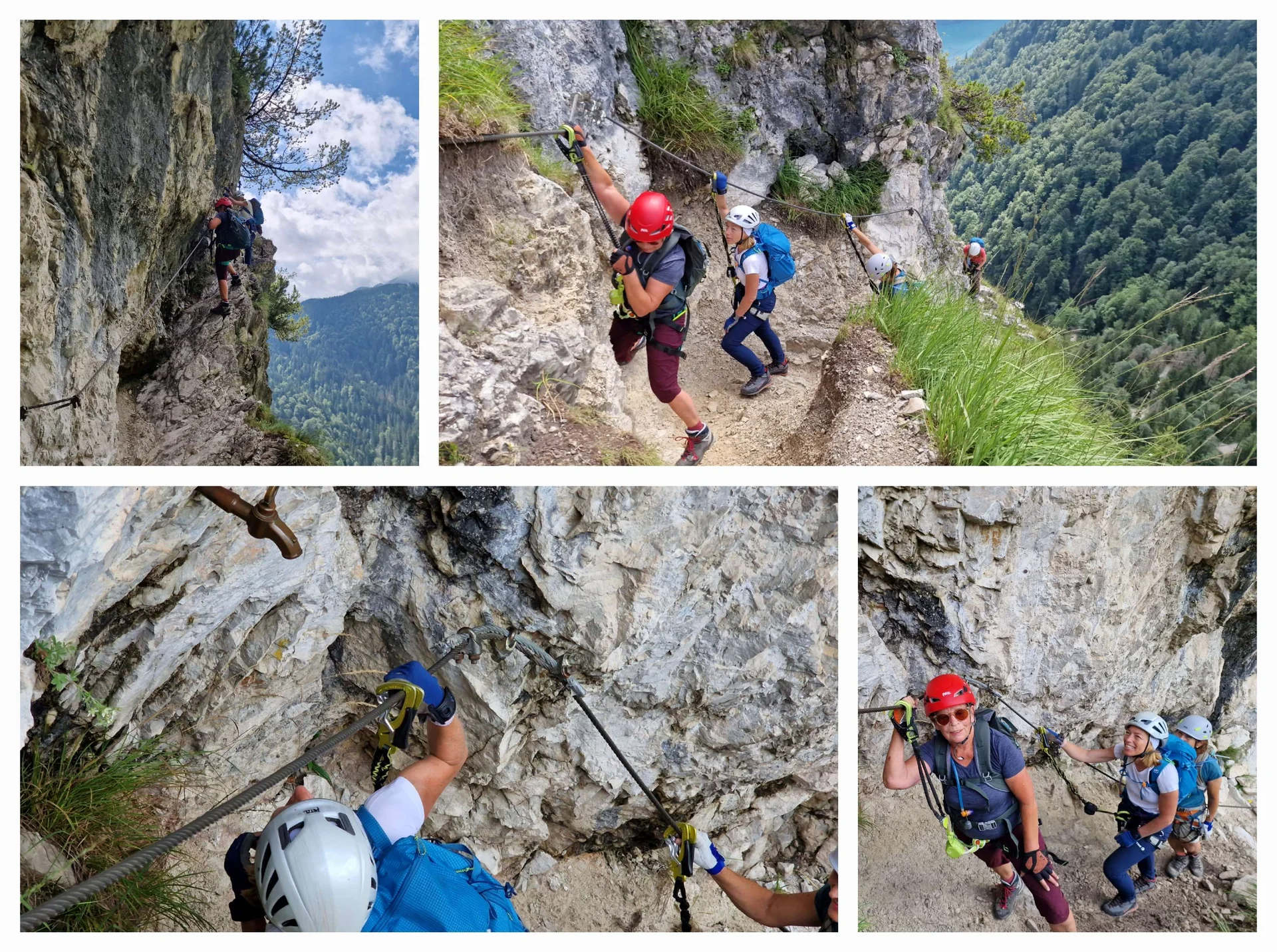 © (DAV Gangkofen)  Auf dem Weg zur Bierzapfstelle