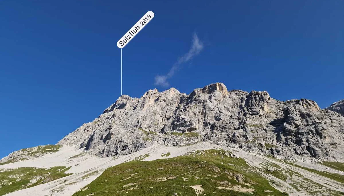 © „Südwestansicht der Sulzfluh“ - Martin Götz