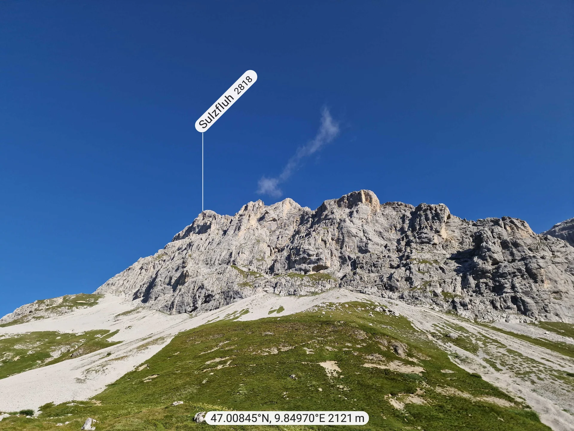 © „Südwestansicht der Sulzfluh“ - Martin Götz