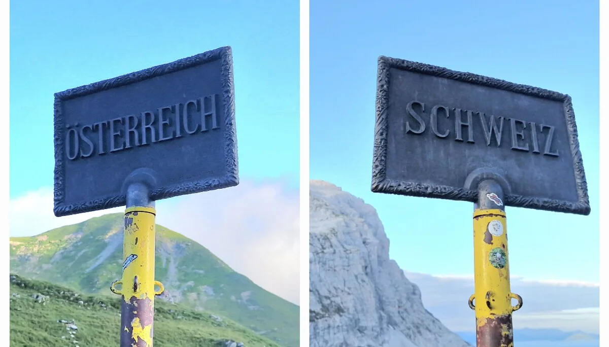 © Martin Götz „Grenzübergang Österreich Schweiz am Tilisunafürggli“ 