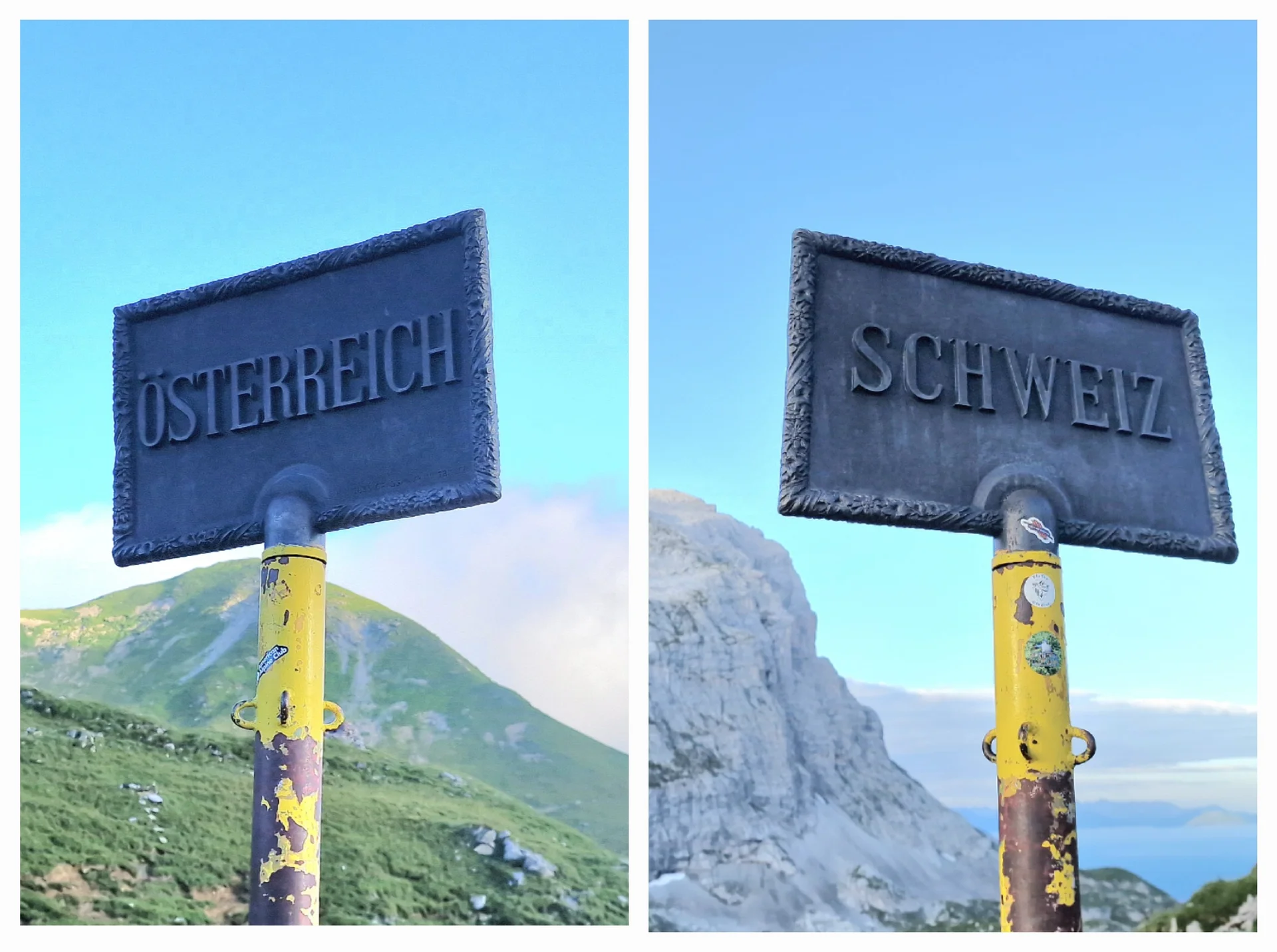 © Martin Götz „Grenzübergang Österreich Schweiz am Tilisunafürggli“ 