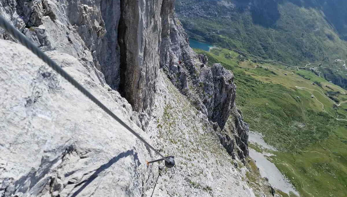 © Martin Götz „Im Südwand-Klettersteig an der Sulzfluh“ 
