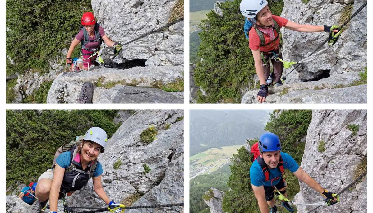 © (Martin Götz) Ausstieg des Klettersteigs