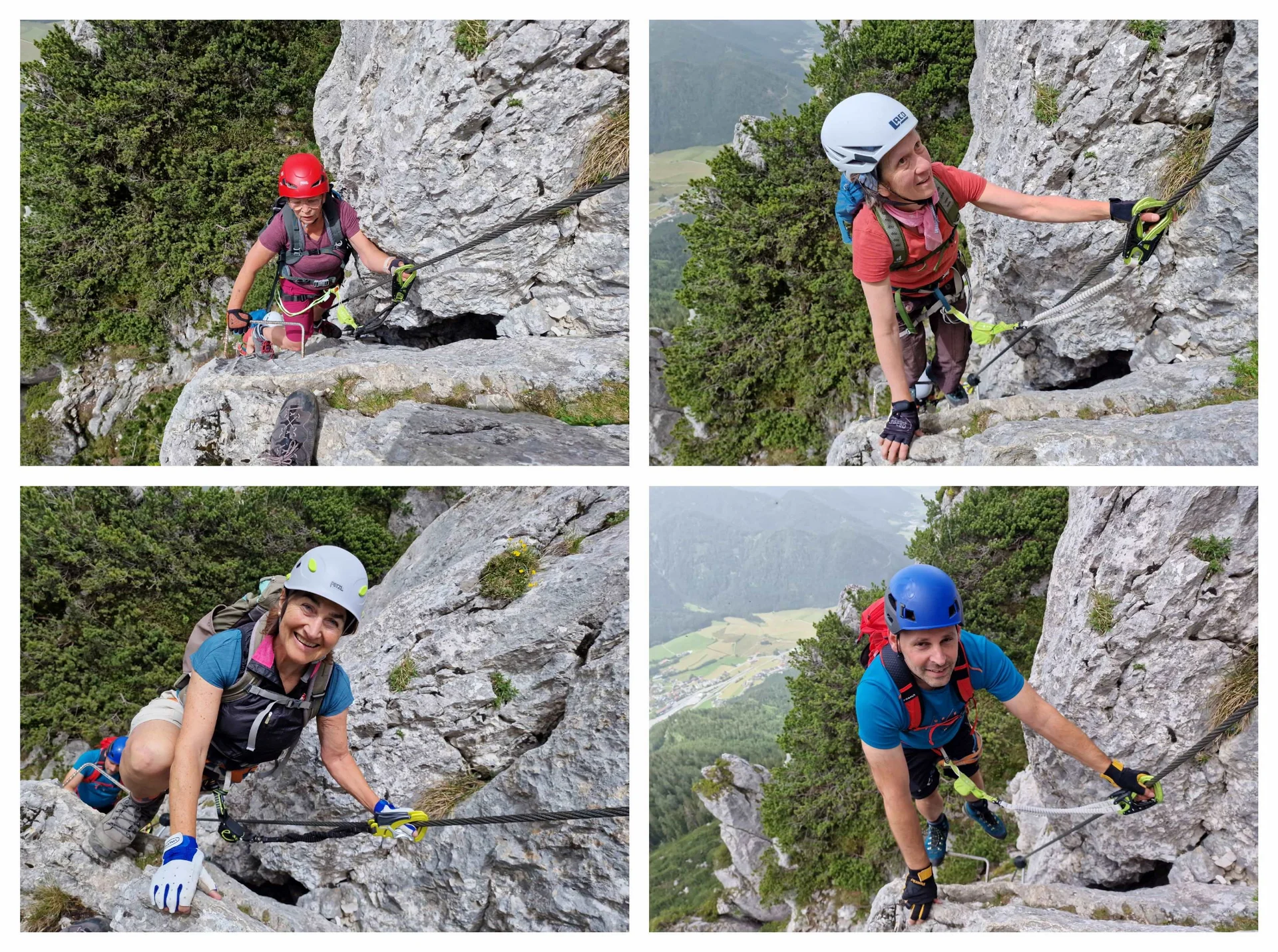 © (Martin Götz) Ausstieg des Klettersteigs