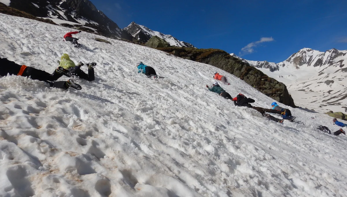 © DAV Gangkofen - Phase 2: zum Bauch drehen