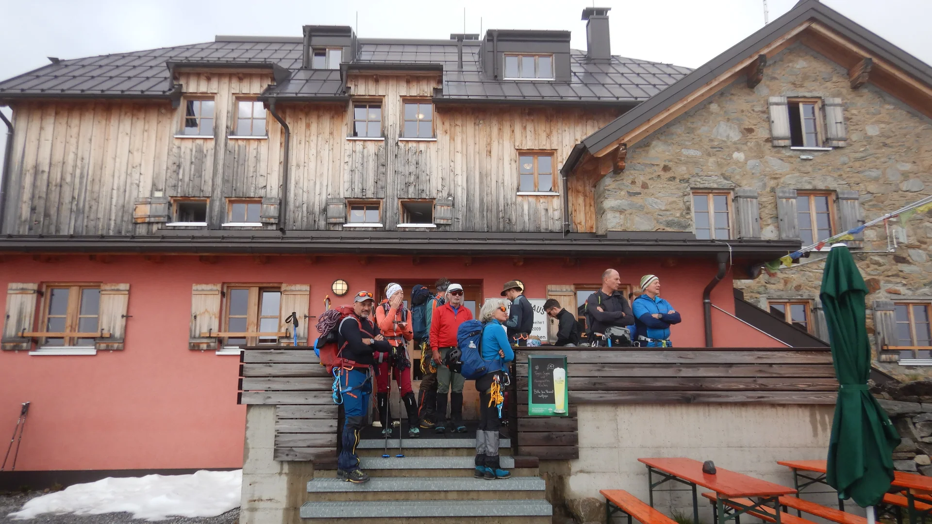 © DAV Gangkofen Abmarsch zur Spaltenübung