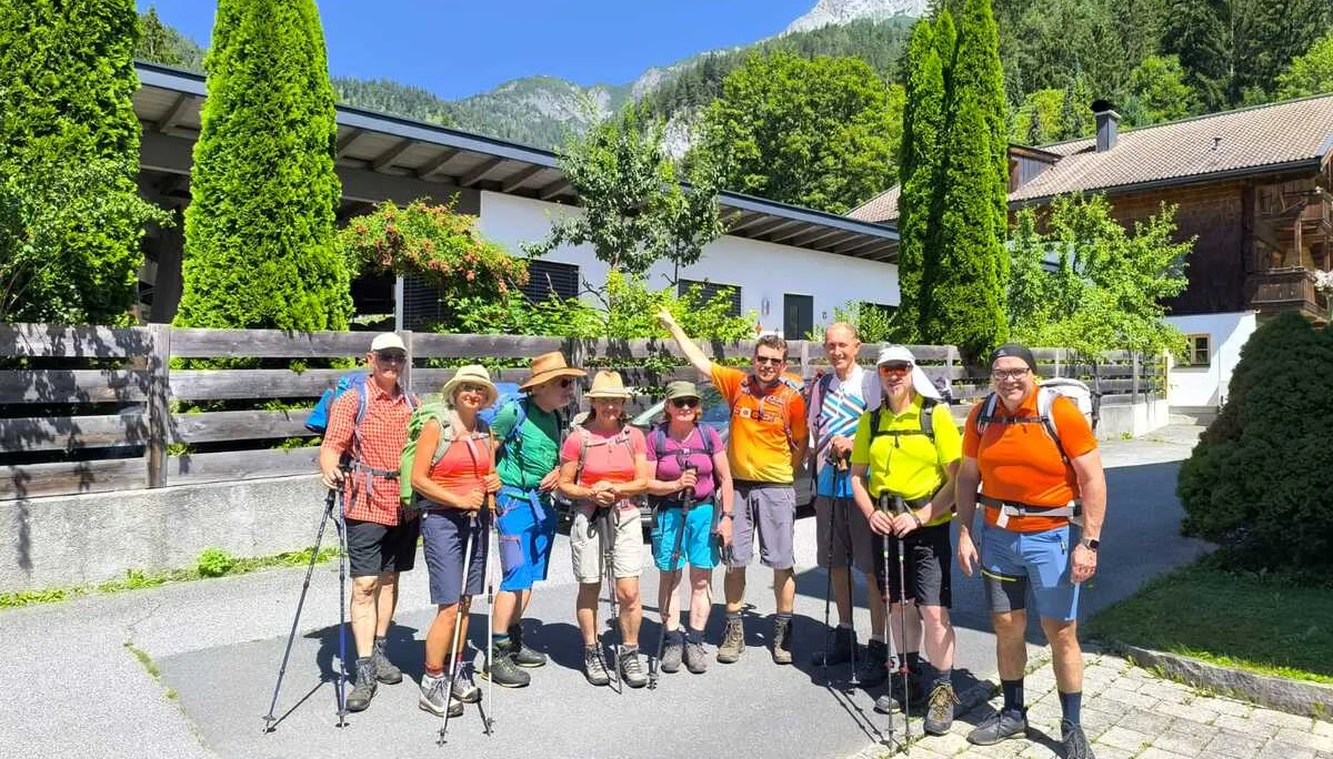 © DAV-Gangkofen "Aufbruch zur Hütte"