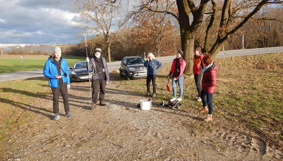 © Max Altmannshofer Bei einem herrlich warmen Silvestervortag nahmen 6 Personen am LVS-Taining teil