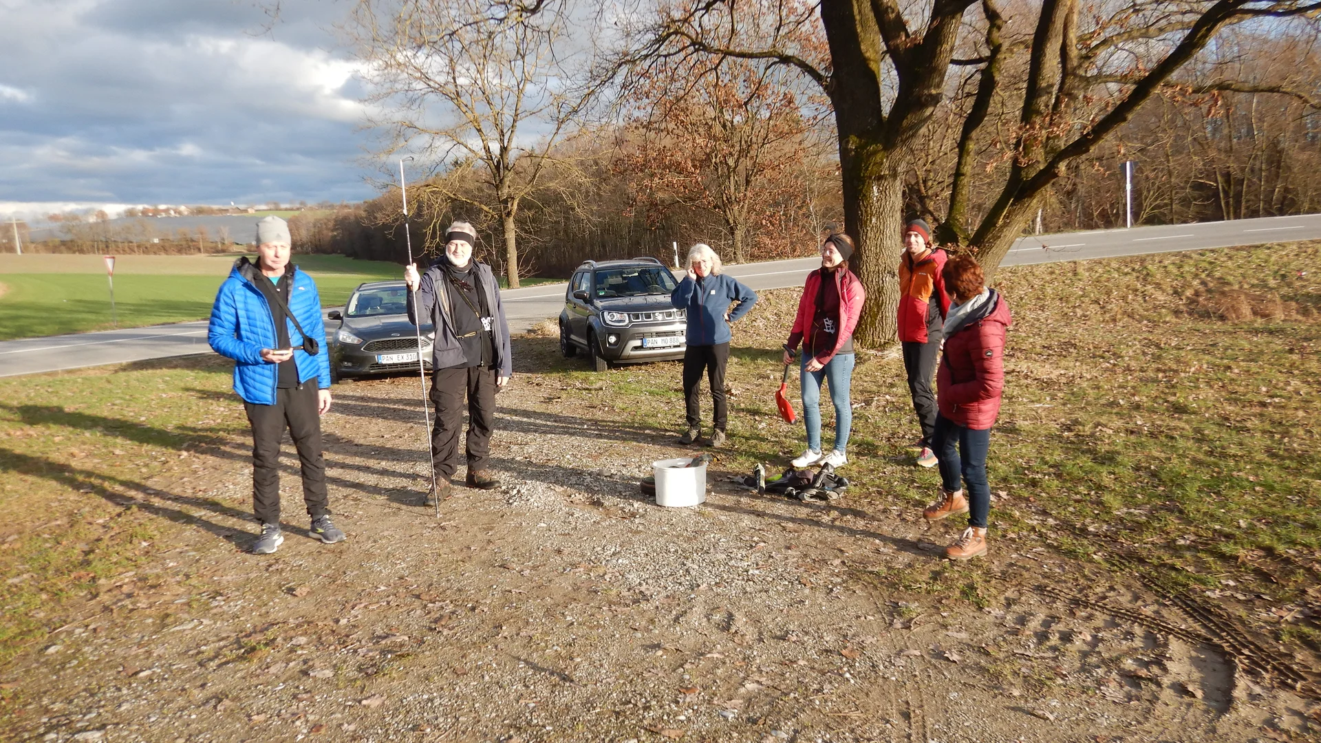 © Max Altmannshofer Bei einem herrlich warmen Silvestervortag nahmen 6 Personen am LVS-Taining teil