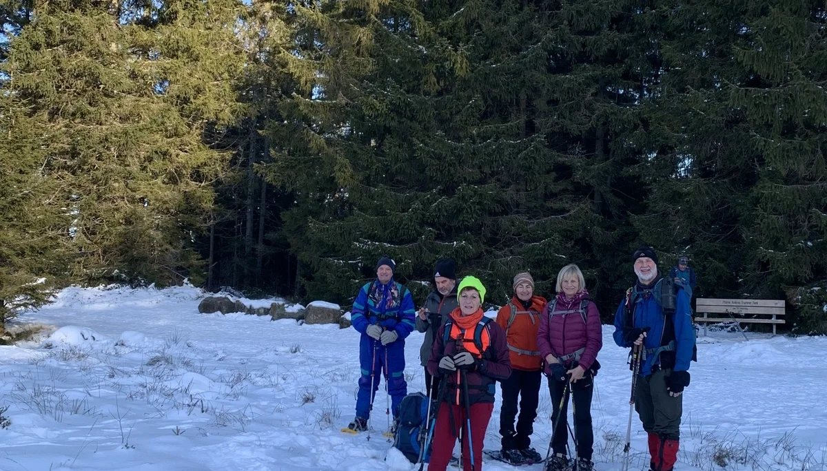 © (DAV Gangkofen) Gruppe am kleinen Arbersee