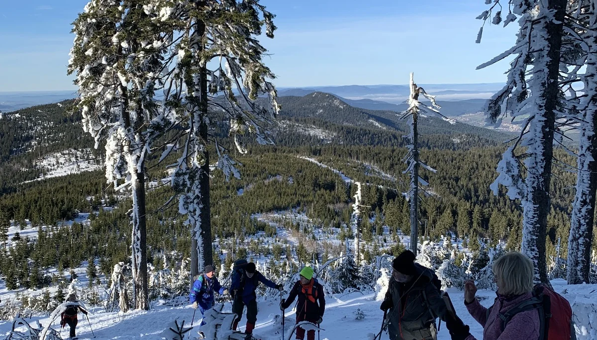 © (DAV Gangkofen) letzter Anstieg zum kleinen Arber