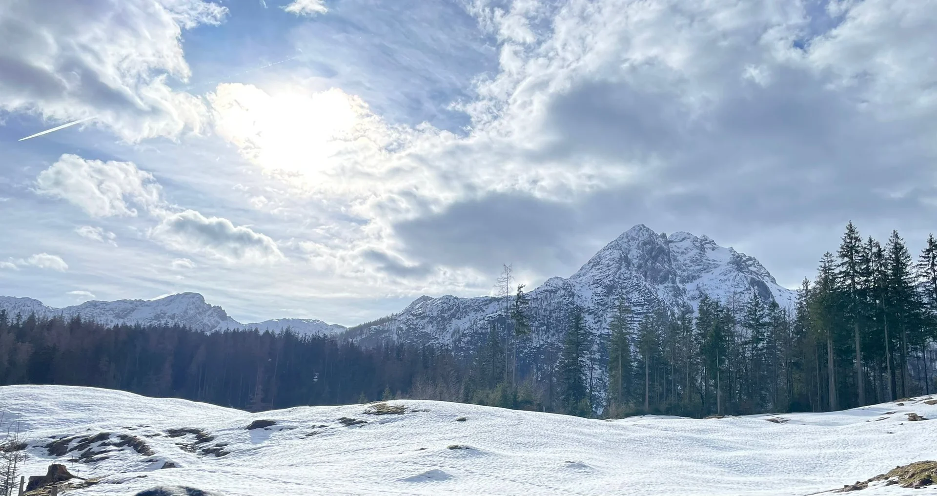 © (Martin Götz) Mit etwas mehr Schnee wärs scho schee …