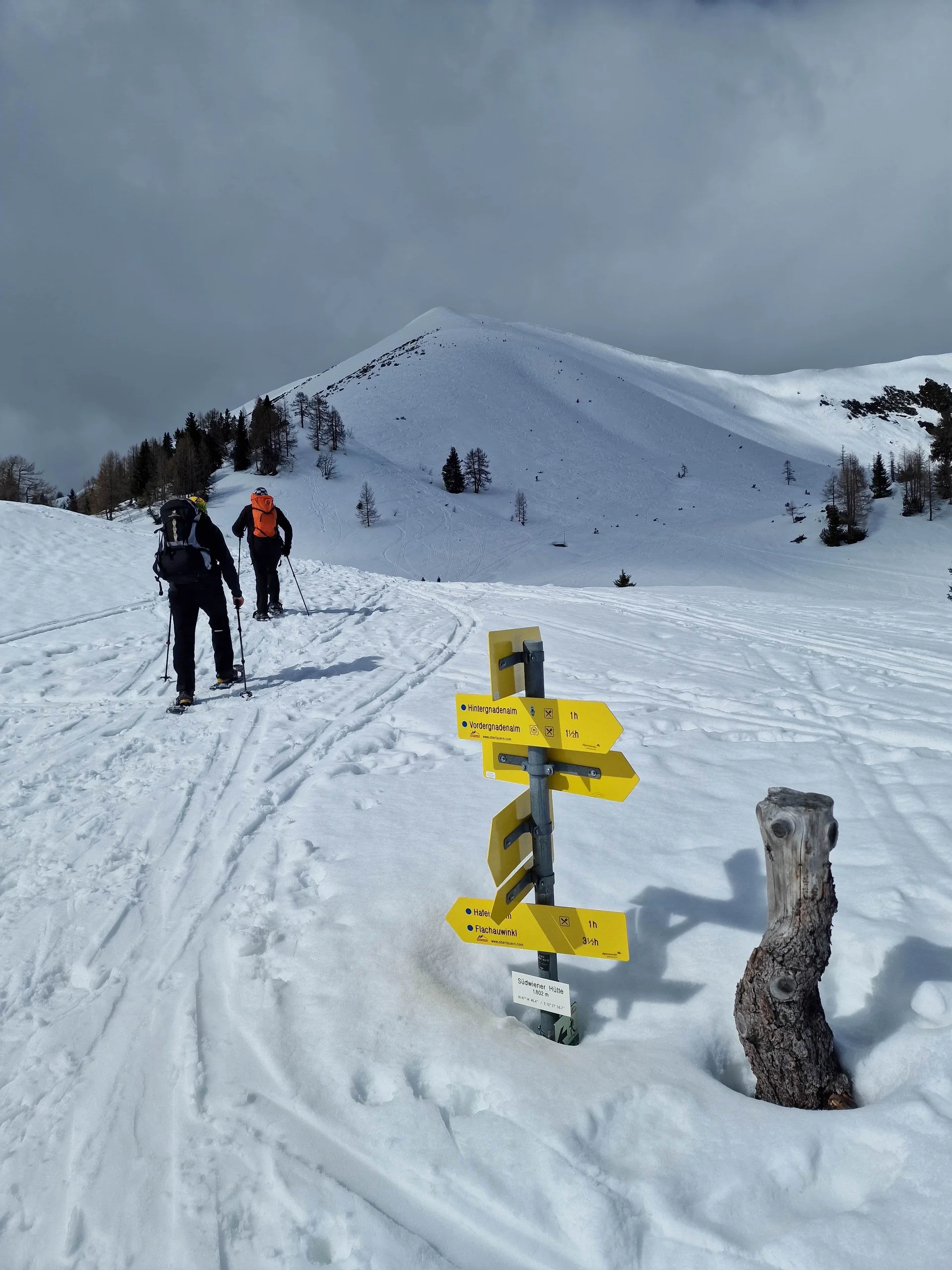 © (Martin Götz) Aufstieg vom Parkplatz an der Gnadenalm.