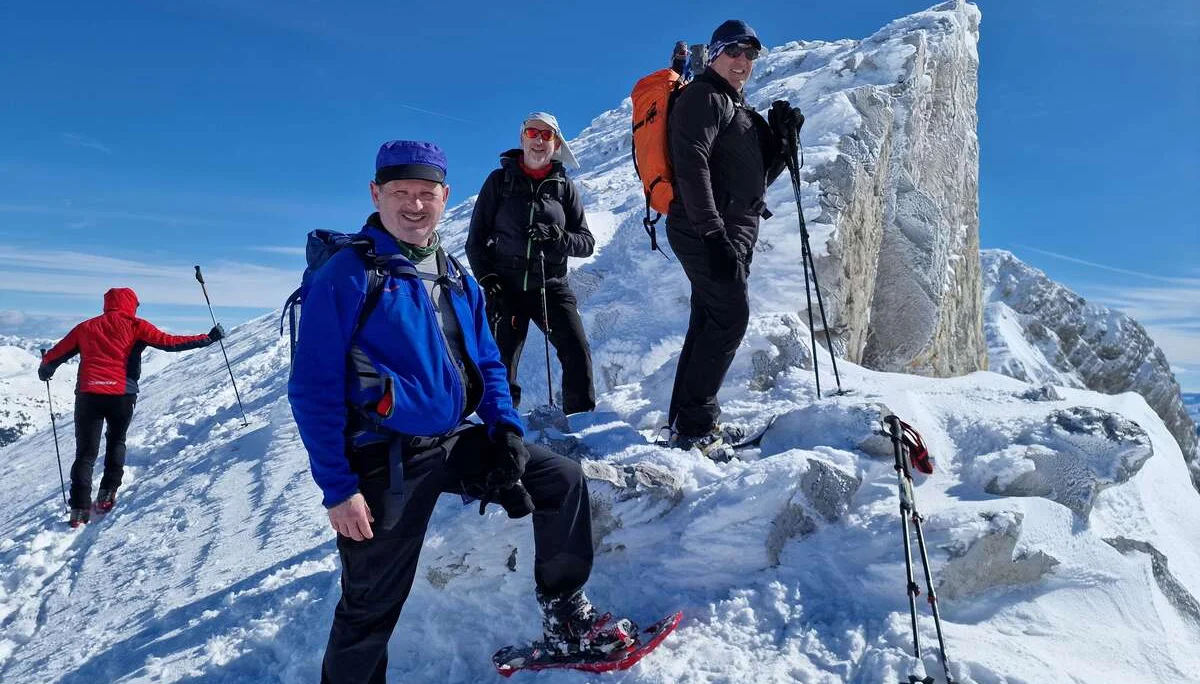 © (Martin Götz) Am Gipfelaufbau des Kleinen Pleißlingkeil