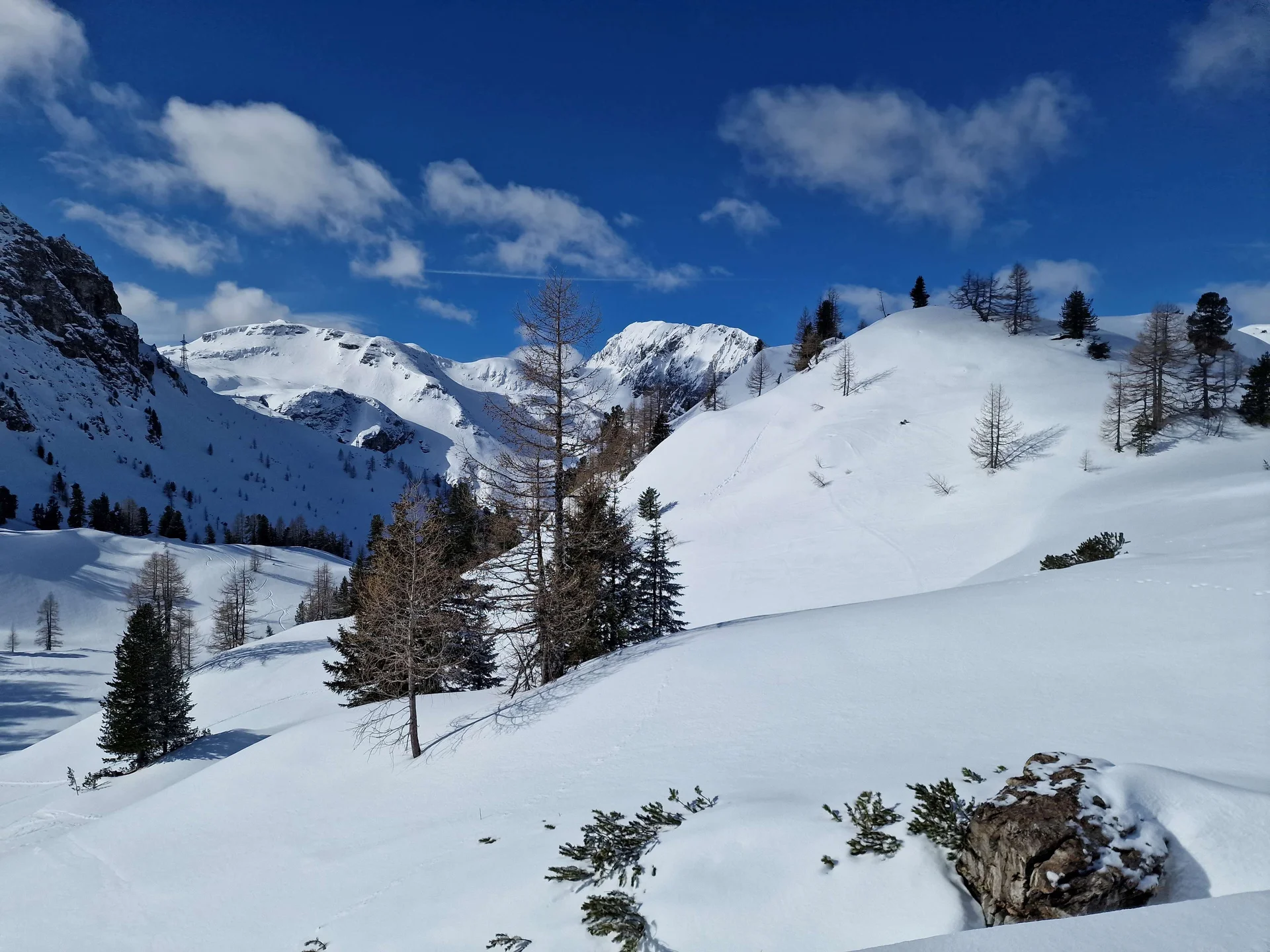 © (Martin Götz) Im Aufstieg vorbei am Scheibenkogel