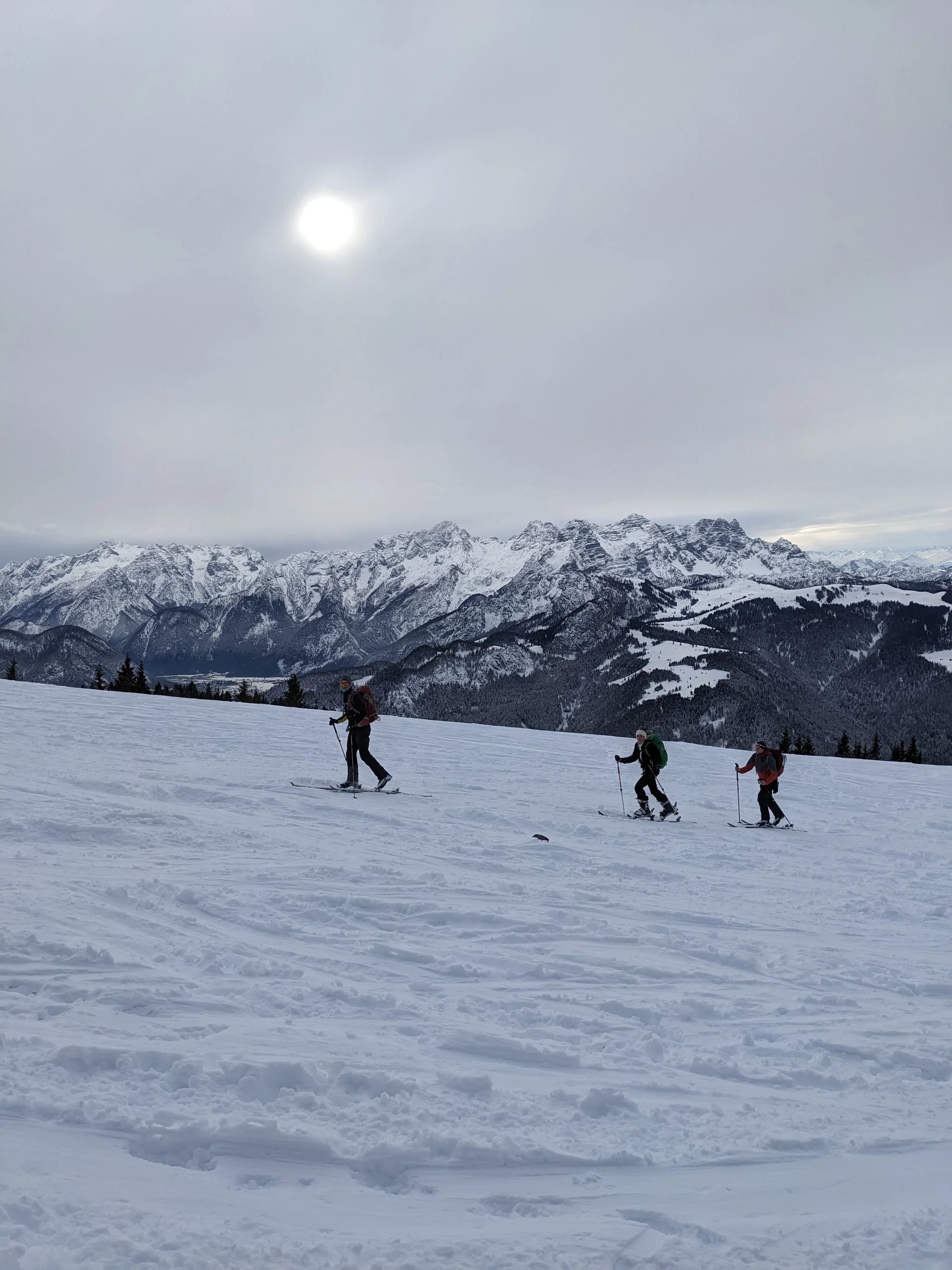 © (DAV Gangkofen) Blick in die Loferer
