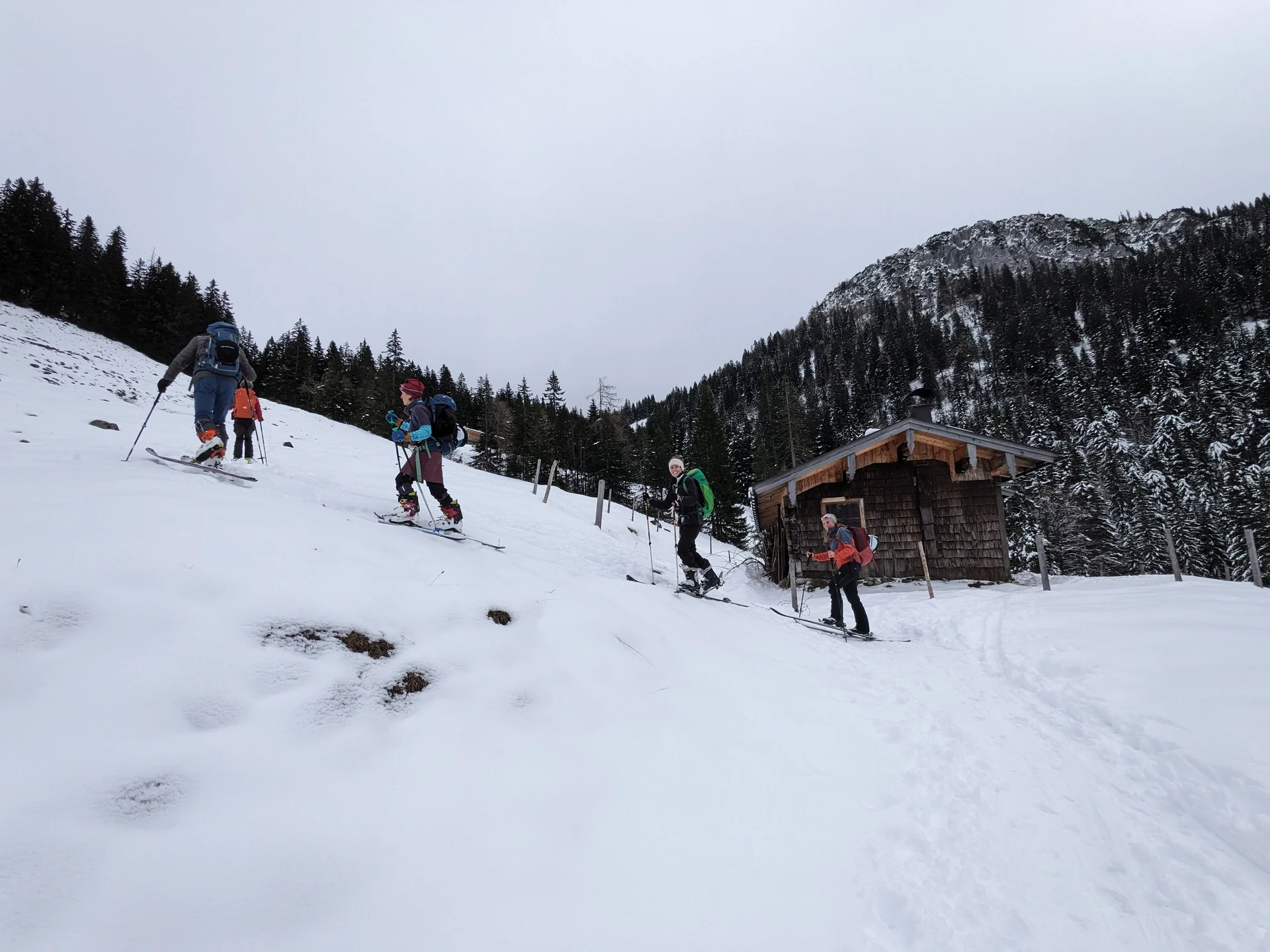 © (DAV Gangkofen) Aufstieg