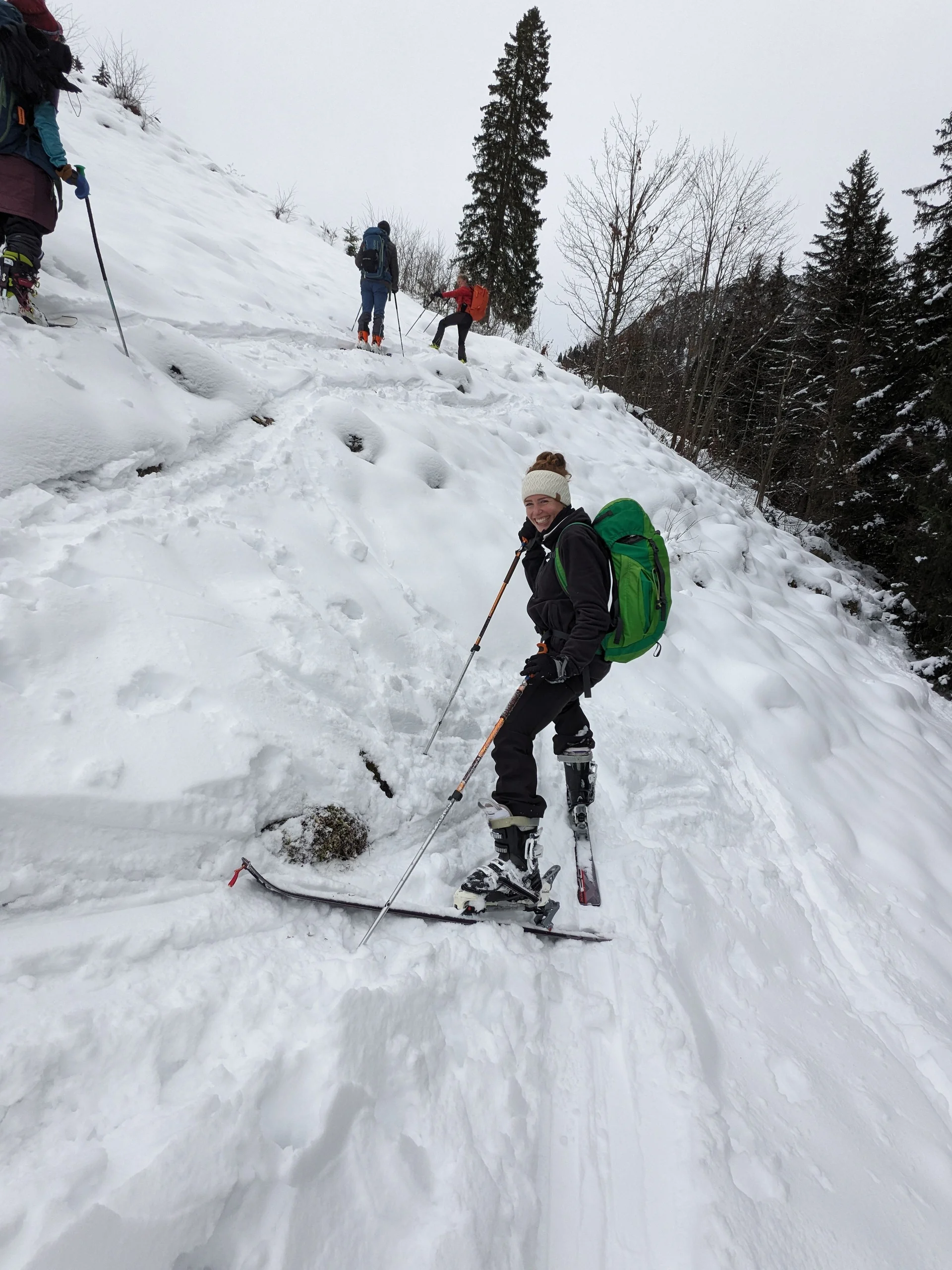 © (DAV Gangkofen) Spitzkehre