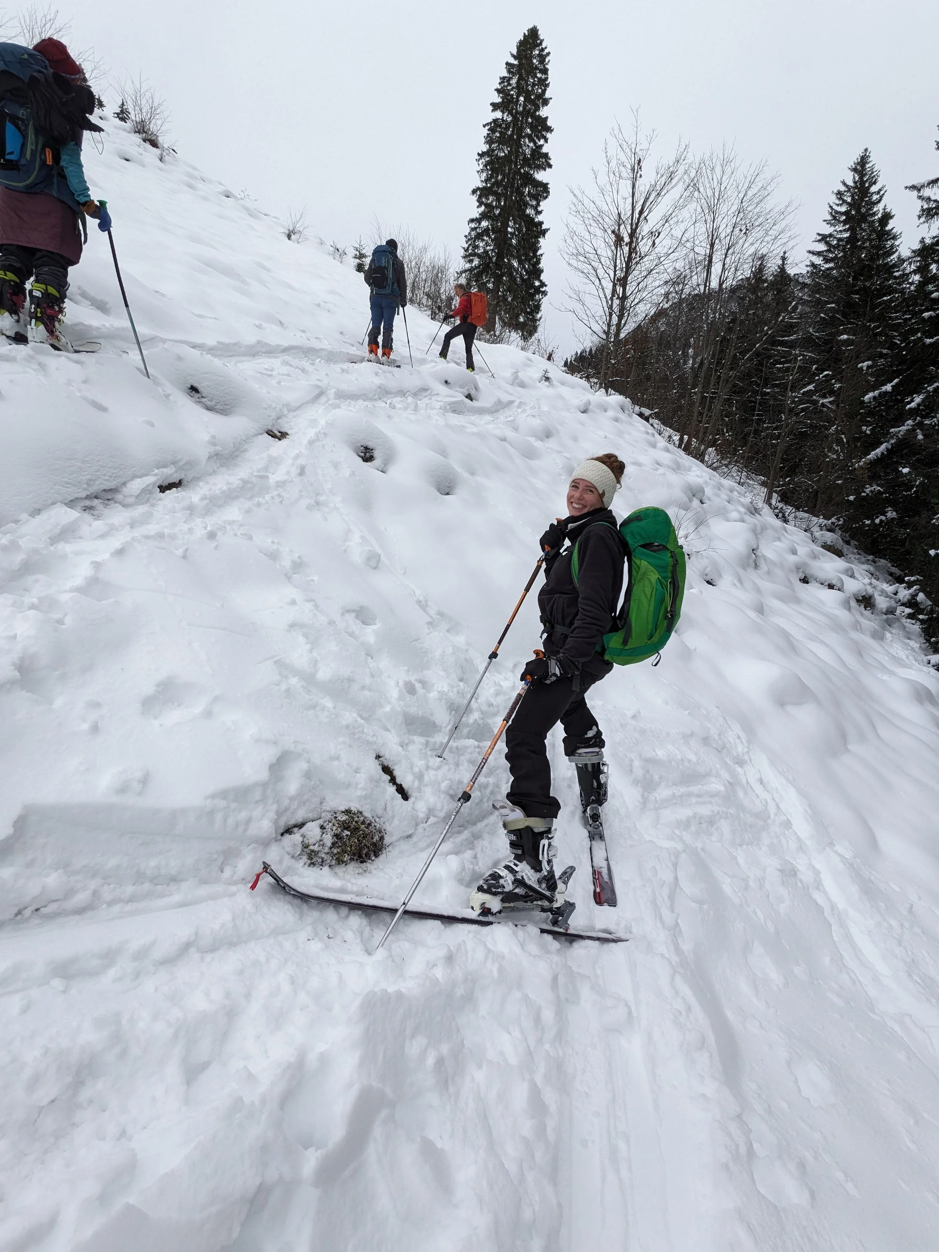 © (DAV Gangkofen) Spitzkehre