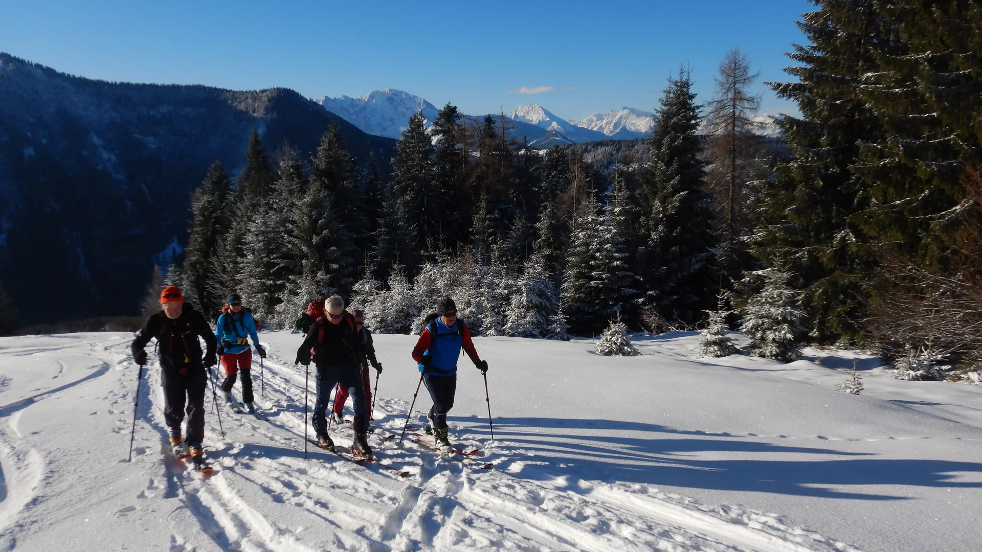 © (DAV-Gangkofen)  Aufstieg zum Spielberghorn