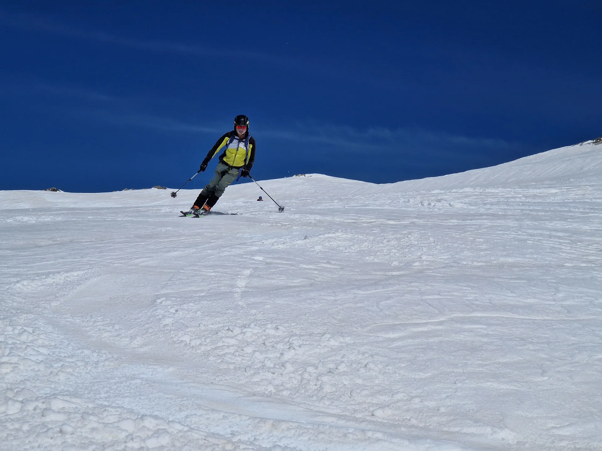 Optimaler Firn bei der Abfahrt vom Sonnblick | © Max Altmannshofer