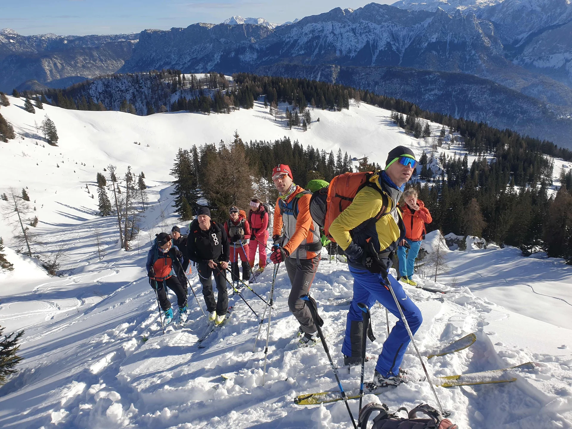 © (DAV Gangkofen) Wiederaufstieg