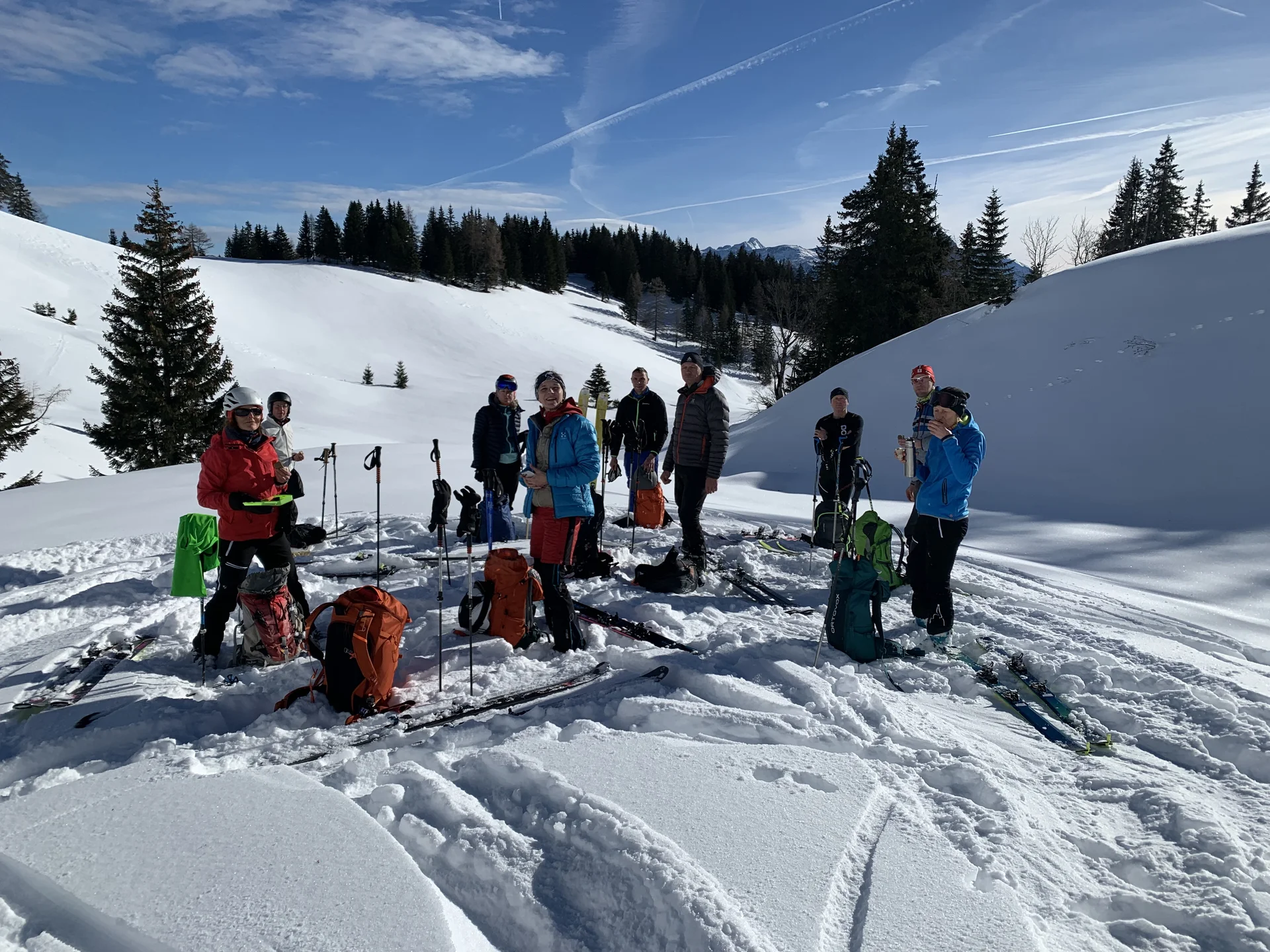 © (DAV Gangkofen) kurze Pause