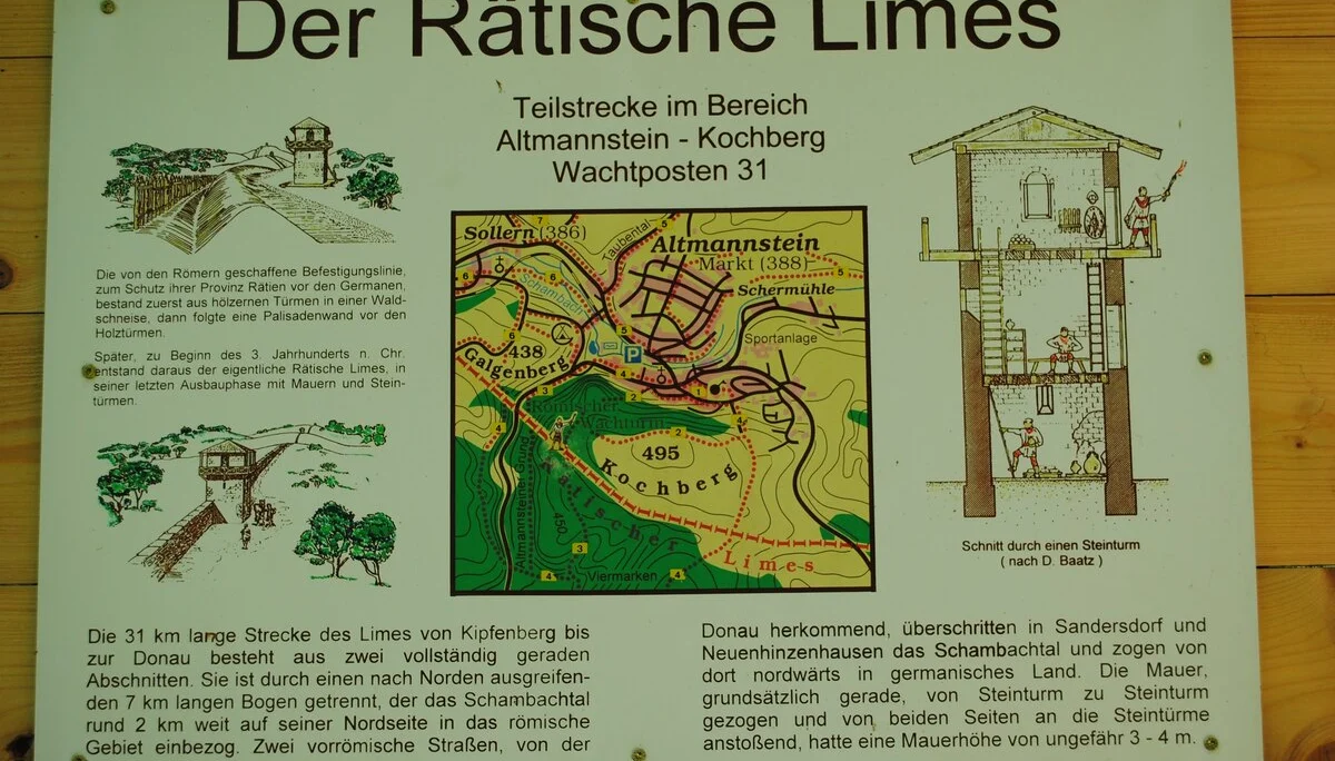 © (DAV Gangkofen) Der Rätische Limes